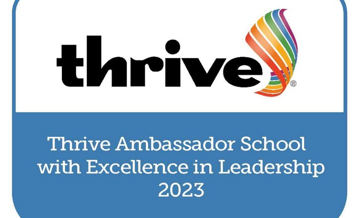 Image of THRIVE Ambassador with Excellence in Leadership 